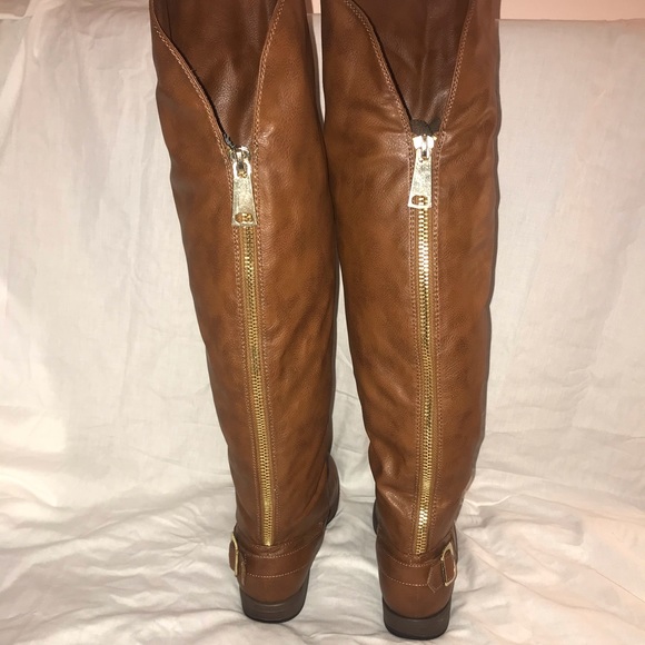 Bamboo over the knee flat boots fall winter - Picture 2 of 8